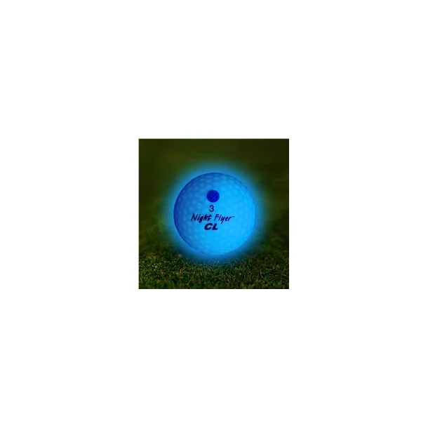 LED Golfball Blue