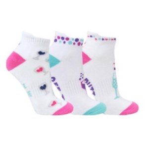 3 Pack Boozy Ankle Socks