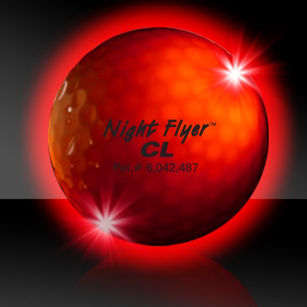 LED Golfball Red