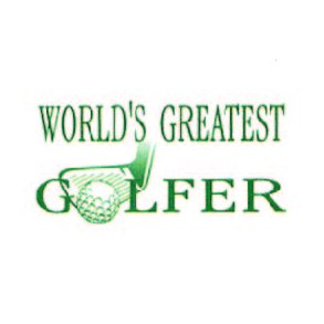 World greatest golfer ball marker