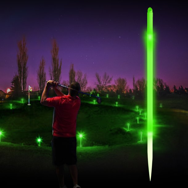 LED Yardage stick green