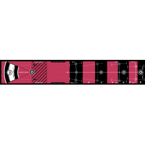 Wellputt Puttemtte Limited Edition Pink 3x0,5m