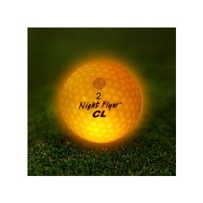 LED Golfball Yellow
