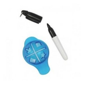 Ball line marker m/pen